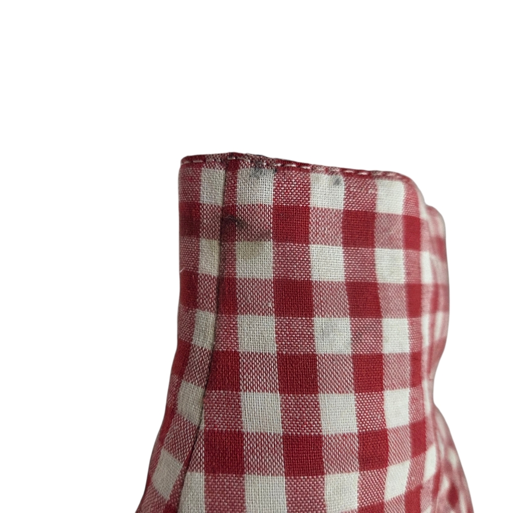 SUGAR THRILLZ Swt Like Cherry Pie Side Zip Platform Ankle Boots Size 8 Red White - Picture 13 of 16